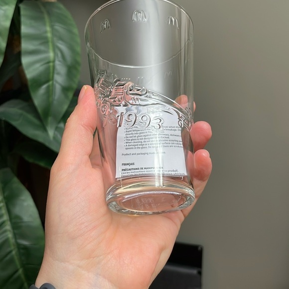 McDonalds 2024 Barbie X Hot Wheels Collectors Cup Clear Glass Australian Edition - Picture 3 of 4